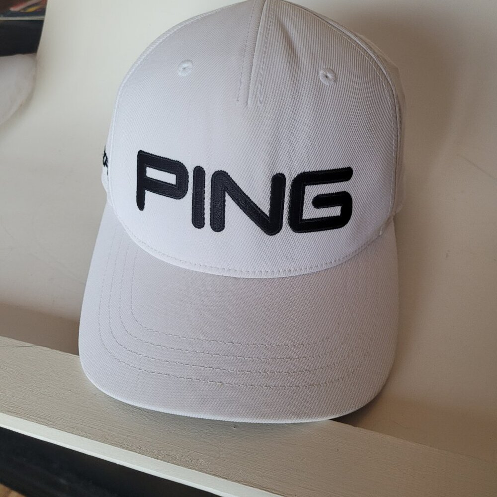 Ping Flex Fit Adjustable Golf Cap Strap Back Junior Interclub
